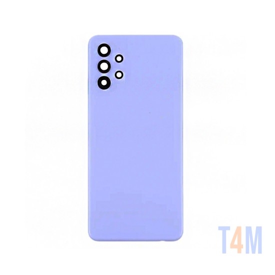 Tampa Traseira com Lente Samsung Galaxy A52s 5G/A528 Roxo